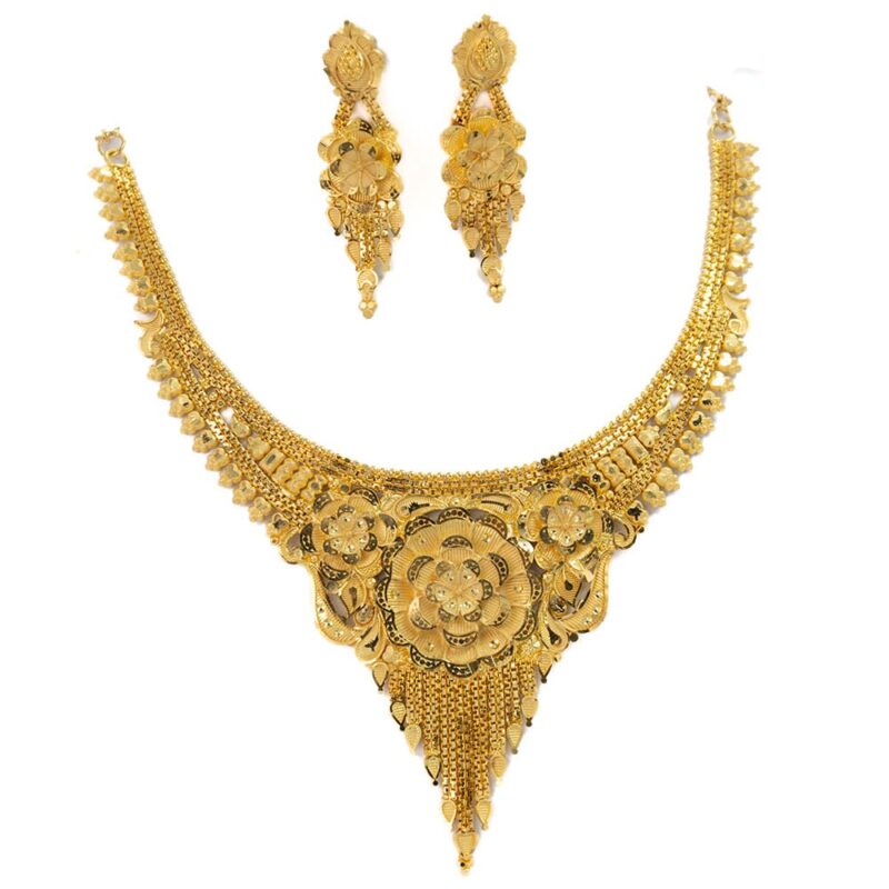 Elegant Shot Forming Necklace Set