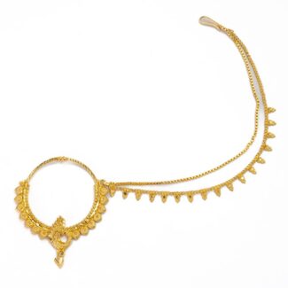 Elegant Gold Nath