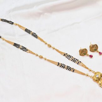 Gold-Plated Eternal Bond Mangalsutra