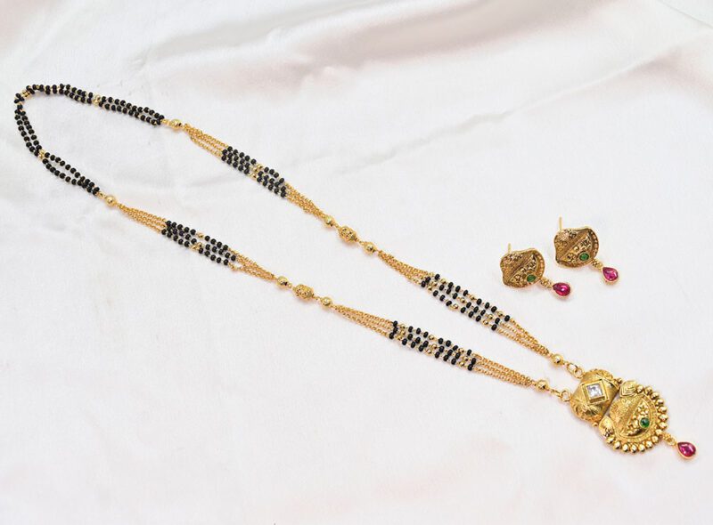 Gold-Plated Eternal Bond Mangalsutra