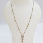 Elegant Raw jewellery Dokiya Pendant Chain” DK-1192