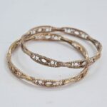 Raw Metal Bangles Set – Wholesale by JewellView BNG-0063